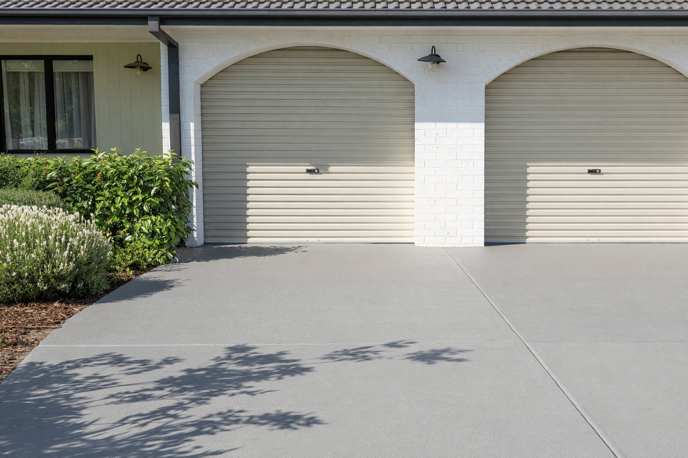 Concrete driveway building in Methuen, MA