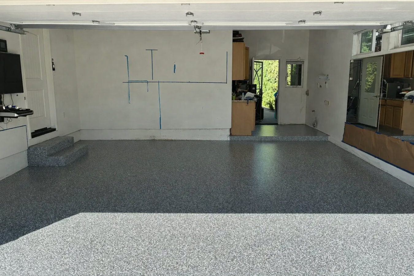 Concrete floor installation