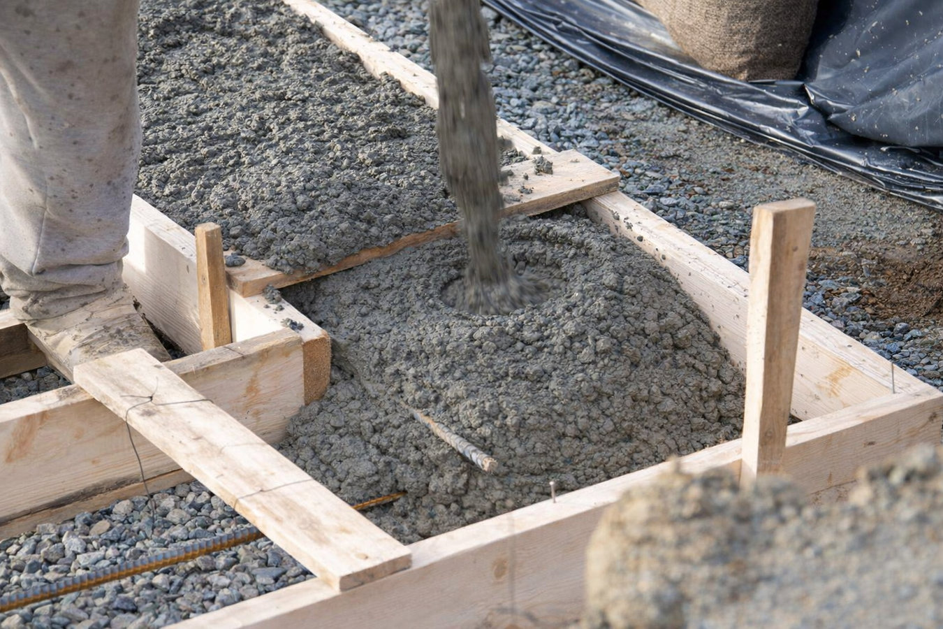Concrete footings in Methuen, MA