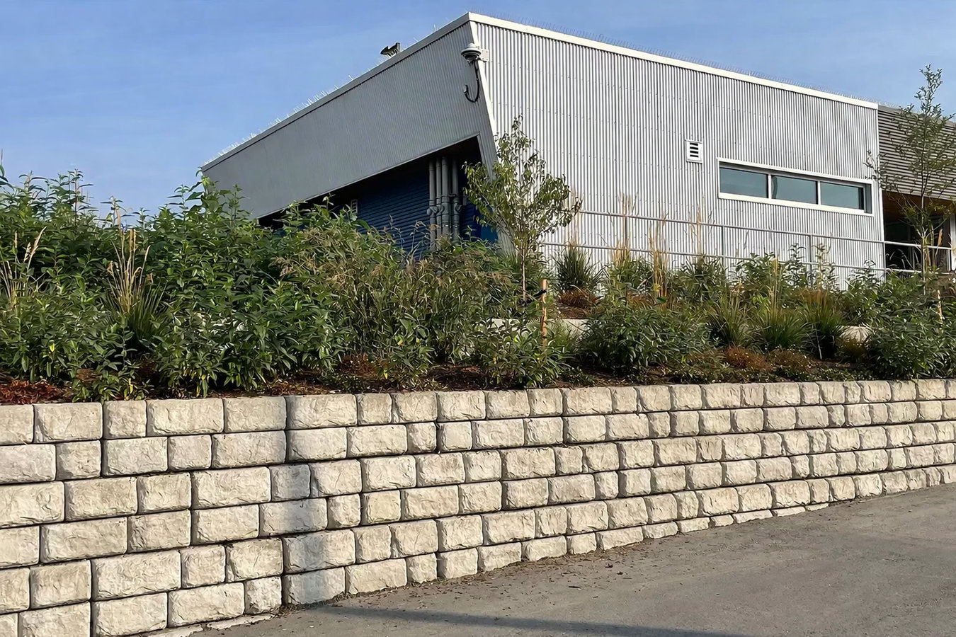 Concrete retaining walls in Methuen, MA