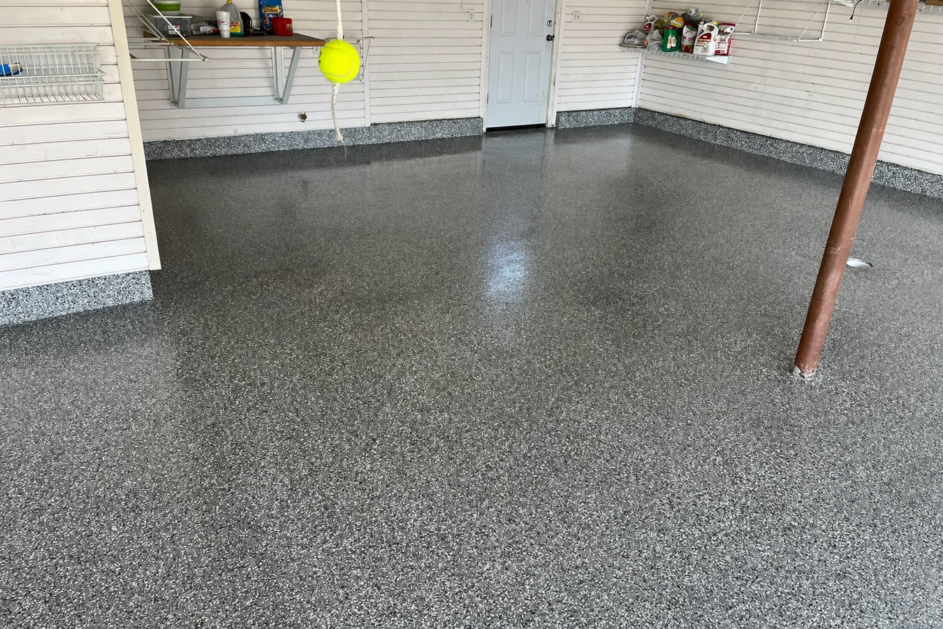 Garage floor concrete in Methuen, MA